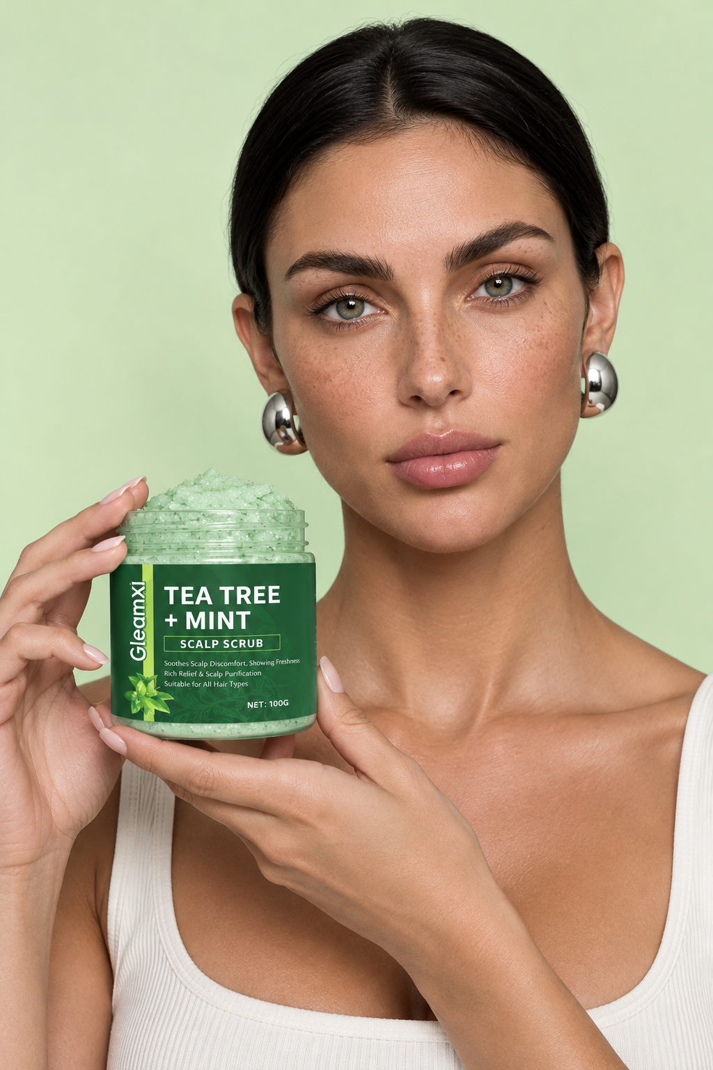 FLAKERA Tea Tree + Mint Scalp Scrub
